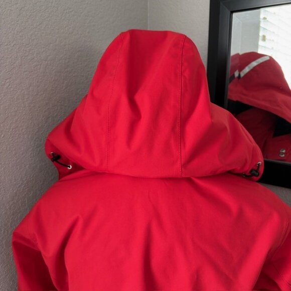 DESCENTE Mila Insulated Ski Snowboard Red Jacket Sz S/8 - Picture 10 of 16